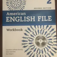 ورک بوک american english file2 second edition