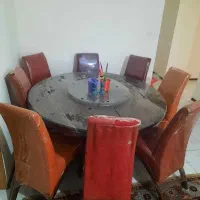 میز نهارخوری ۸نفره مدل گرد