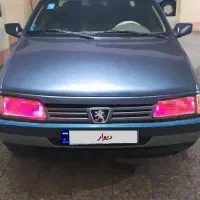 پژو 405خاکستری مدل 97دوگانه کارخانه