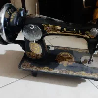 یک عدد چرخ خیاطی مارشال عربی خیلی قدیمی|چرخ خیاطی و ریسندگی|مشکیندشت, |دیوار