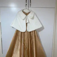 لباس مجلسی عروس و شنل و تاج و دست گل و شیفون|لباس|پردیس, فاز ۸|دیوار