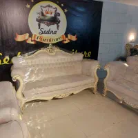 مبل کلاسیک رومی ۷نفره چوب راش