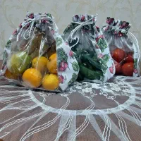 کیسه لقمه و کیسه میوه و سبزی|سفره، حوله، دستمال آشپزخانه|اهواز, کوروش|دیوار