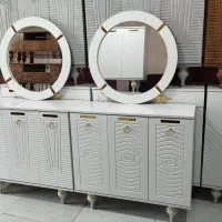 ایینه گرد وکیوم ست جاکفشی کنسول میز ارایش ضمانتی