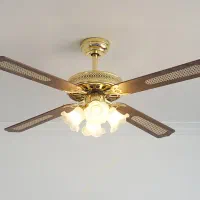 پنکه سقفی لوستری زیبا