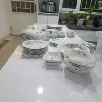 54پارچه چینی آشپزخانه 6نفره نو|ظروف سرو و پذیرایی|شاهین دژ, |دیوار