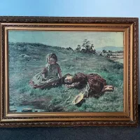 تابلو نقاشی  کار دست با طرحی شگرف