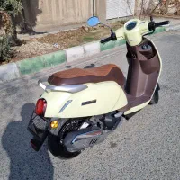 موتور QJ ltr 150 کیوجی ال تی ار ۱۵۰ طرح وسپا