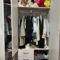 کمد سفید دو تیکه|جاکفشی، کمد، دراور|چابهار, |دیوار