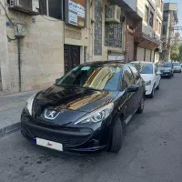 پژو ۲۰۷ مشکی آبنوس سقف پانوراما مدل ۱۴۰۱