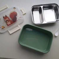 ظرف غذا مدرسه|ظروف نگهدارنده، پلاستیکی، یک‌بارمصرف|قزوین, |دیوار