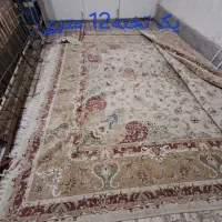 فرش جفت وتک درحد نو شسته شده