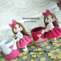 عروسک  نمدی