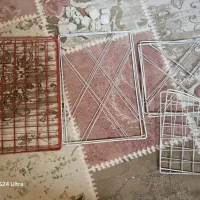 قفسه کتاب سه طبقه|کتابخانه، شلف، قفسههای دیواری|اصفهان, عسگریه|دیوار