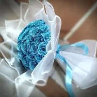 گل روبانی /دسته گل روبانی