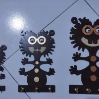 جاکلیدی های دیواری فانتزی MDF در سه سایز