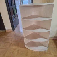 قفسه چوبی ام دی اف دست ساز هلالی