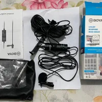 میکروفون یقه‌ای بویا boya مدل BY-M1 اورجینال