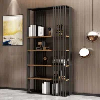 قفسه ، پارتیشن چوب فلز مدرن|کتابخانه، شلف، قفسه‌های دیواری|تهران, پاسداران|دیوار