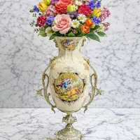 گلدان آبی و کارهای زیبا از کالسکه ابی|صنایع دستی و سایر لوازم تزئینی|تهران, ملکآباد|دیوار