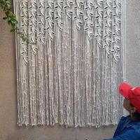 بافت پرده مکرومه