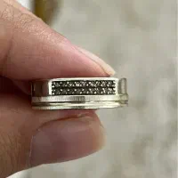 حلقه زنانه نگین برلیان