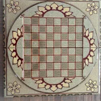تخته نرد کامل خاتم کاری کار استاد ملک کریمی|صنایع دستی و سایر لوازم تزئینی|تهران, سبلان (لشگر)|دیوار