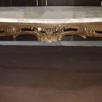 میز کلکسیونی سنک مرمر