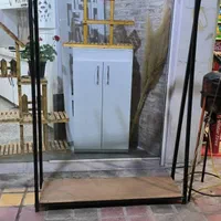 رگال لباس چوب ترمو مدرن آریا دکور|فروشگاه و مغازه|شاهین‌شهر, خانه کارگر|دیوار