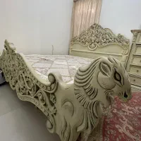 تخت خواب دو نفره|تخت و سرویس خواب|شیراز, تندگویان|دیوار