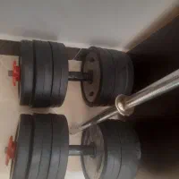 ۵۰ کیلو صفحه هالتر و دمبل