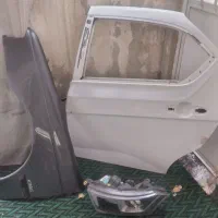 درعقب چپ دنا پلاس بدون رنگ گلگیرجلوی پژو چپ بی رنگ|قطعات یدکی و لوازم جانبی|رزن, |دیوار