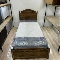 تخت خواب  /چوبی و فلزی|تخت و سرویس خواب|قرچک, باقرآباد|دیوار