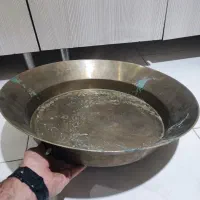 سینی و لگن مسی قدیمی|کلکسیون اشیاء عتیقه|تهران, سبلان (لشگر)|دیوار