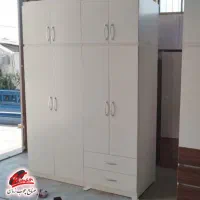 کمد دیواری آماده ۲ کشو مدل بلون کد 102
