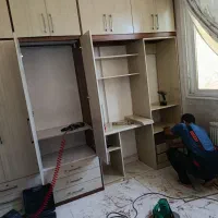 کابینتMDF .تعمیرات.دریل کاری و نصب شلف و تابلو