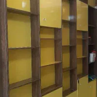 دکور مغازه|کتابخانه، شلف، قفسه‌های دیواری|خورموج, |دیوار