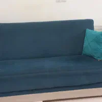 یک دست مبل راحتی تخت شو ۸نفره|مبلمان خانگی و میز عسلی|الوند, |دیوار