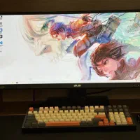 سیستم گیمینگ کامل + مانیتور UltraWide