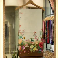 چارقد پشم ابرایشم مرینوس|لباس|بجنورد, |دیوار