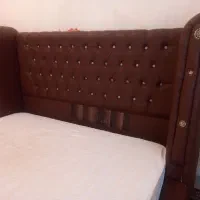 تخت خواب دونفره بدون تشک|تخت و سرویس خواب|فولادشهر, B6|دیوار