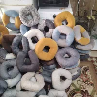 تولید نشیمن دوناتی وگردنی (نیکان)|رختخواب، بالش، پتو|مشهد, رده|دیوار