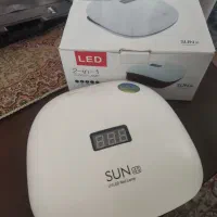 سوهان برقی و دستگاه یووی همراه بالشتک ناخن|آرایشی، بهداشتی، درمانی|شیراز, شیشه‌گری|دیوار