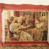 تابلو فرش ماشینی سه شاهزاده   ابعاد ۱۰۴cmدر75cm|تابلو فرش|بانه, |دیوار