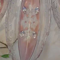 ست کامل کریستال آلمان ۴ تیکه قدیمی|کلکسیون اشیاء عتیقه|کرمانشاه, |دیوار