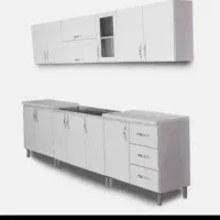 کابینت فلزی۶متری اماده نصب بدنه فلزدرب چوبی جم نو|مصالح و تجهیزات ساختمان|جم, |دیوار