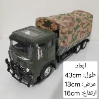 ماکت پلاستیکی کامیون ارتشی سایز بزرگ برند دورج توی|اسباب‌بازی بچه|کوهسرخ, |دیوار