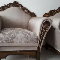 مبل استیل و جلو مبلی و عسلی