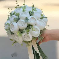 دسته گل عروس|گل و گیاه طبیعی|تهران, پرستار|دیوار