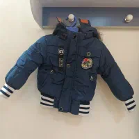 کاپشن پسرانه کلاهدار  ۱تا۳سال